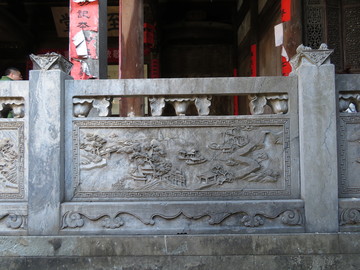 浮雕護(hù)欄