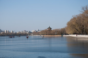 什剎海冬景