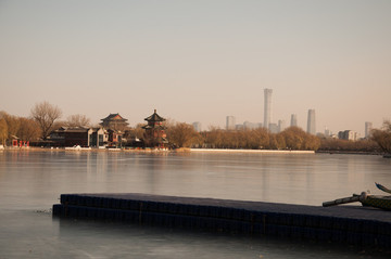 什剎海冬景