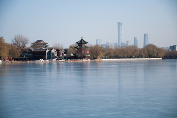 什剎海冬景