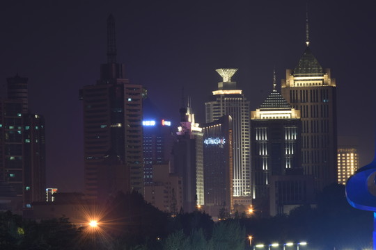 濟(jì)南夜色