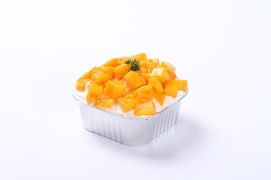 芒果蛋糕點心甜食