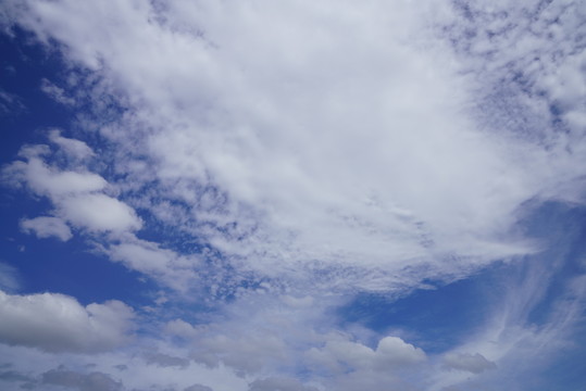 藍天白云