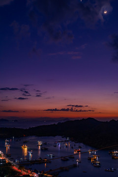 海港黃昏