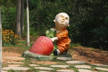 雕塑雕像童趣游戲雕刻