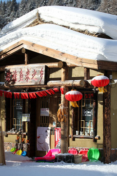 雪鄉(xiāng)風光