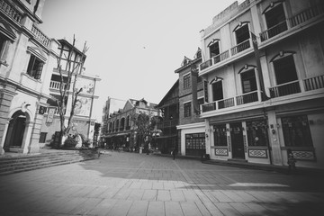 老重慶民國建筑街道