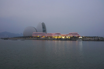 珠海海邊夜景