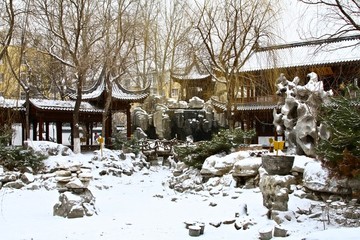 錦繡園賞雪