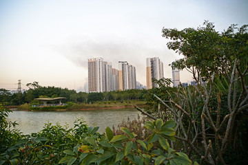 湖畔風(fēng)景