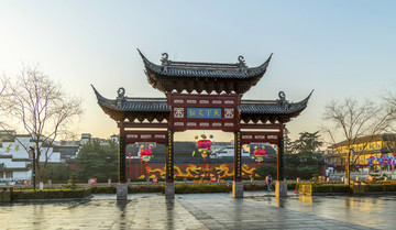 南京夫子廟秦淮河