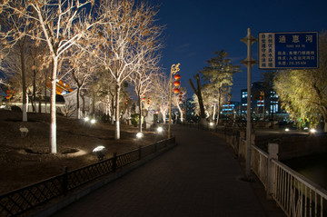 通惠河畔夜景