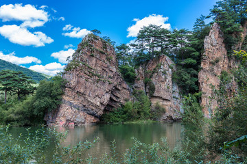 遼寧桓仁渾雅河山水漂流風(fēng)光02