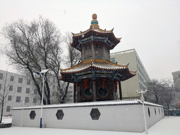雪中魁星樓