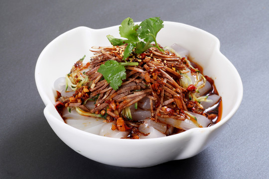 肉絲涼粉