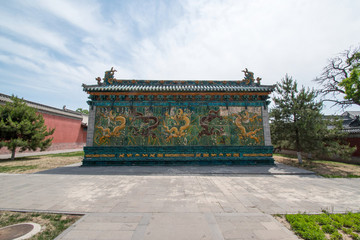 大同文廟五龍壁