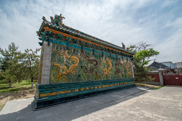 大同文廟五龍壁