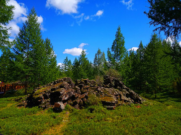 阿爾山火山地質(zhì)公園風(fēng)光