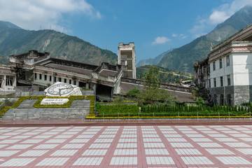 映秀鎮(zhèn)地震遺址