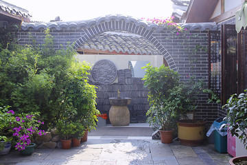 古建筑庭院
