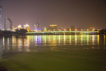南寧邕江夜景