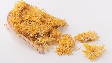 金絲皇菊干茶素材