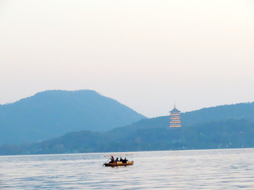 杭州西湖風光