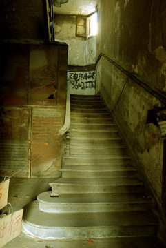 老建筑樓梯