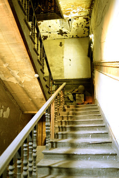 老建筑樓梯