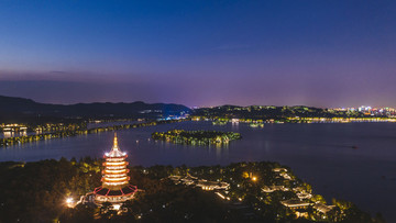 西湖夜景