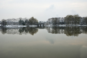 江南雪景