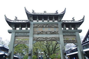 岳王廟牌坊