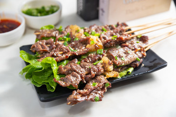 牛肉烤串