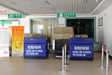 遼寧朝陽(yáng)機(jī)場(chǎng)候機(jī)樓內(nèi)景