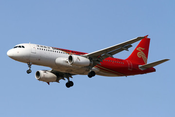深圳航空飛機(jī)降落