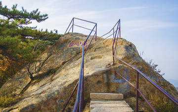 千山小黃山景區(qū)養(yǎng)心臺山頂