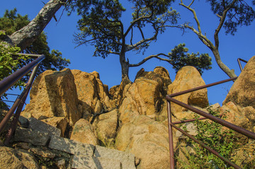 千山小黃山景區(qū)御覽峰怪石林