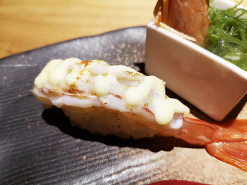 甜蝦壽司