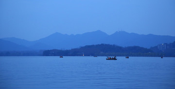 杭州西湖山水裝飾畫