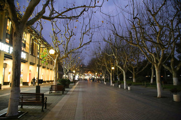 杭州一公園夜景