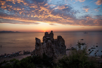 北戴河海濱日出