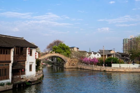 清明橋上看古鎮(zhèn)