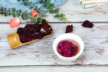 玫瑰花茶