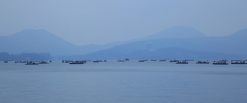 西湖山水畫
