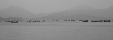 西湖山水畫