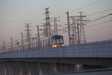 城市交通輕軌道路