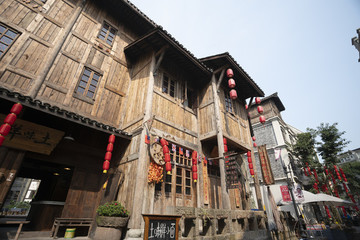 老重慶民國(guó)建筑街道