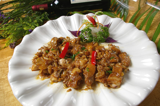 冬菜蒸鴛鴦雞