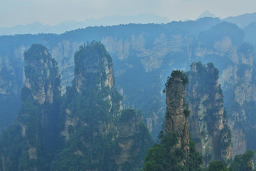 張家界群峰地理風(fēng)光
