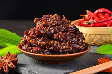 麻辣牛肉條高清圖